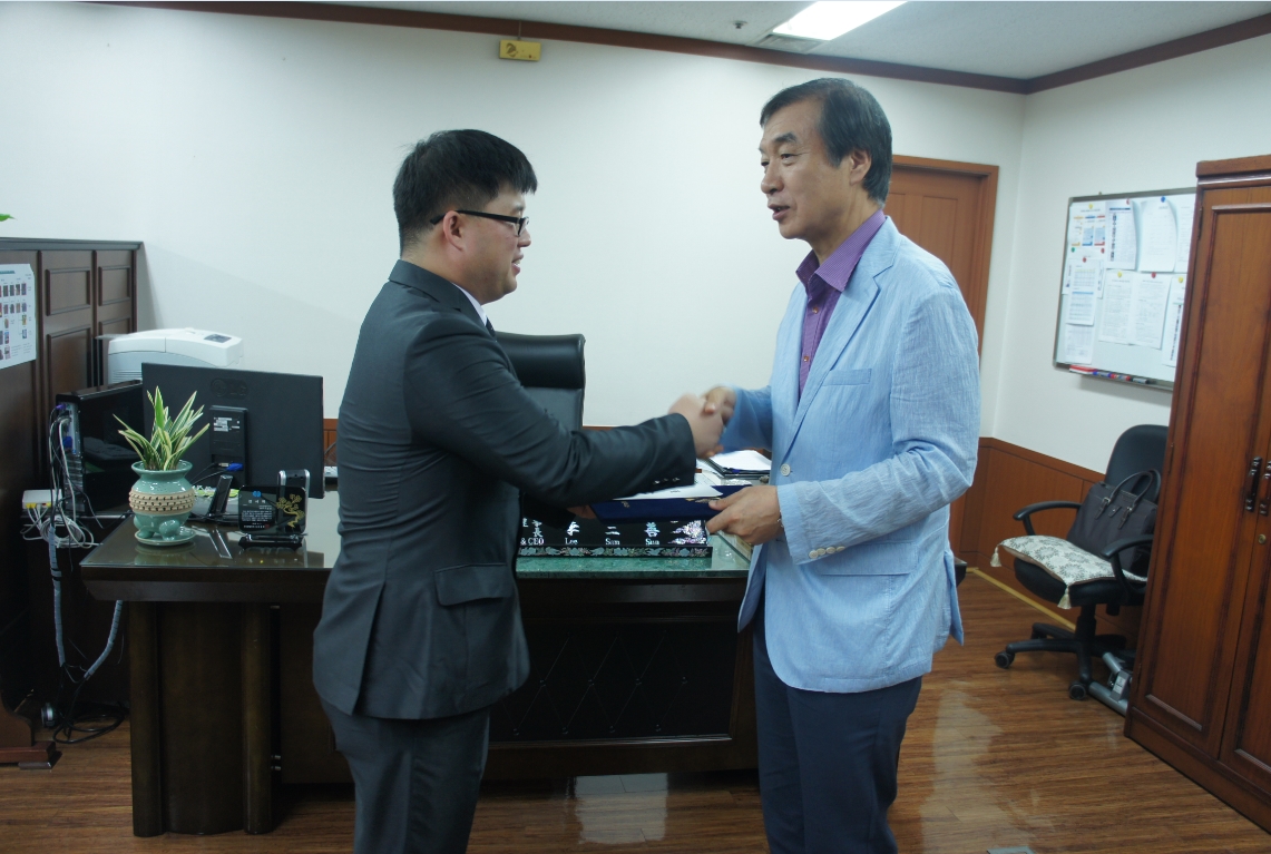 「한산을 빛낸 얼굴」15년 다섯번째(8월) 포상